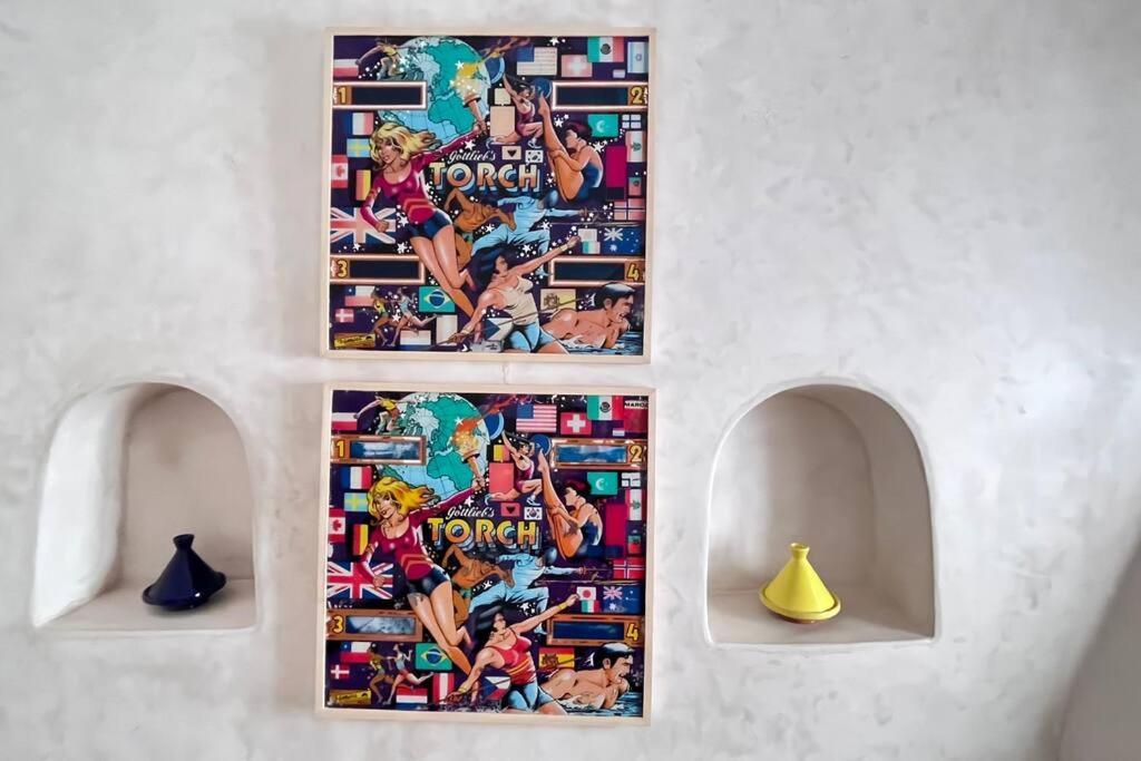 Stella 1 - Joli Appartement En Medina Avec Cheminee Essaouira Esterno foto